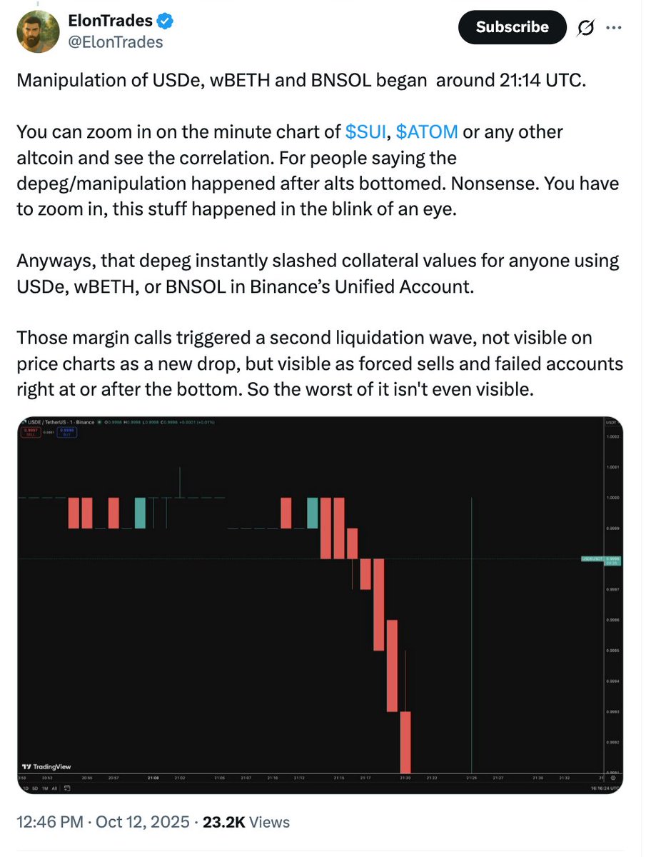 amirkalantari33's tweet image. Binance confirms tokens did not crash to $0 — the issue was a display bug, not a market collapse. Data integrity remains intact, and token balances never dropped.

#Binance    #Bug #Crypto