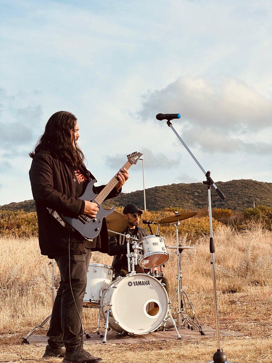 Last day of recording for the new video by Mind Enemies #rock #metal  #musicvideo #photorock