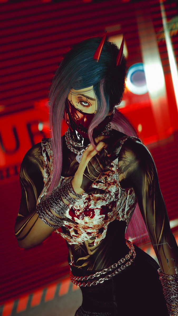 FlirtyWords's tweet image. 💀🩸 #Cyberpunk2077PhotoMode #Cyberpunk2077 #CP2077 #VirtualPhotography #PhotoMode