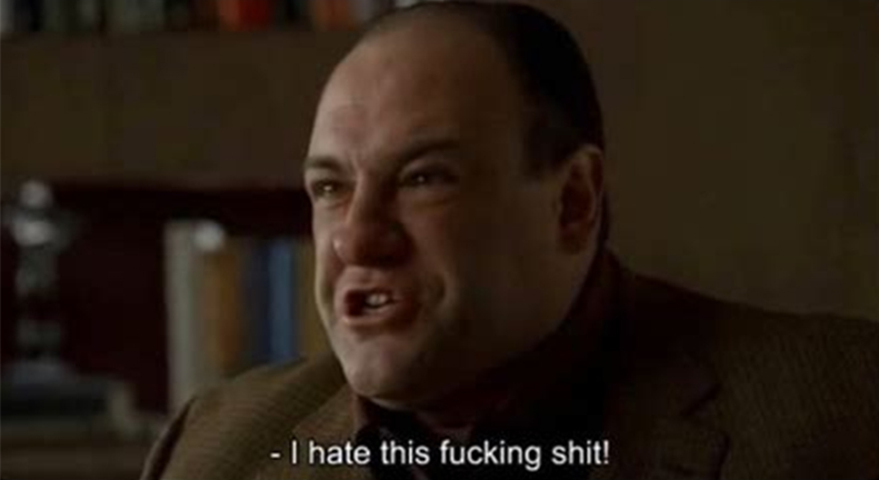 watching any Star Trek made after 2005