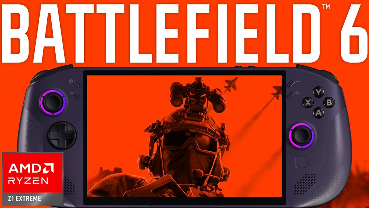 deckwizardyt's tweet image. Battlefield 6 Legion GO S Z1 Extreme Performance First Look: Is it Playable?

✅ youtube.com/watch?v=AHui3J…