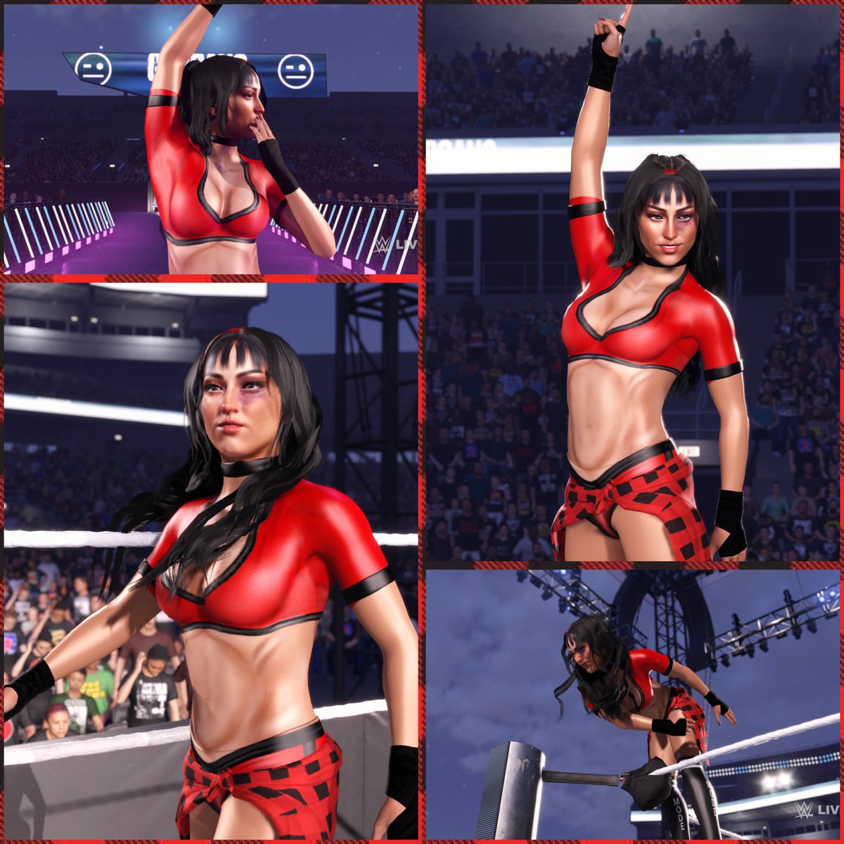 Rackattack03's tweet image. #briemode activated for #SummerSlam @Thomas_WorldYTB 💋💋💋