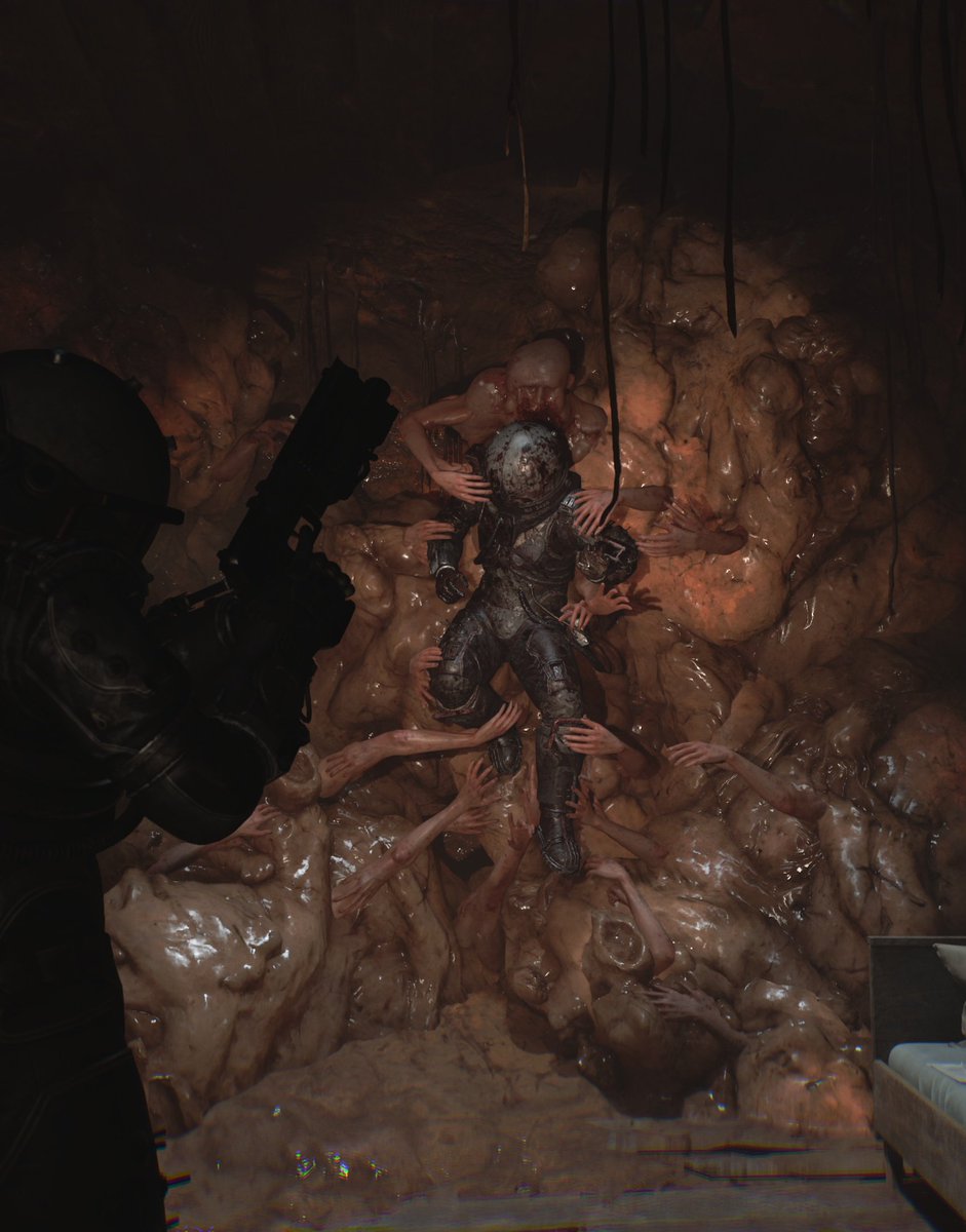 BloodyGoodRev's tweet image. That&apos;s #CronosTheNewDawn beaten in NG+:

⏰️ 18h | ~10h in NG+
🏆 46/47 | 935/1000G 
🔫 All guns upgraded
🐈‍⬛️ All cats found (and petted!)

Amazing game!!  
Top 3 of the year for me. 

My review: 
lifeisxbox.eu/xbox-review-cr…