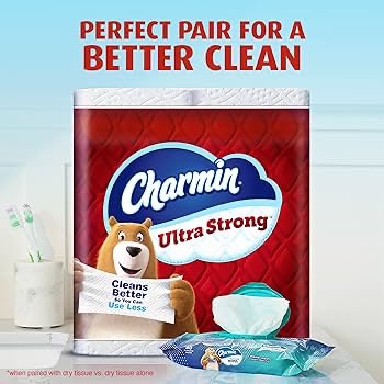 spooksepiphany's tweet photo. Streets are saying that Charmin™ Ultra Strong cleans better with less effort than other leading brands?!?! https://t.co/PqyAajZnC3