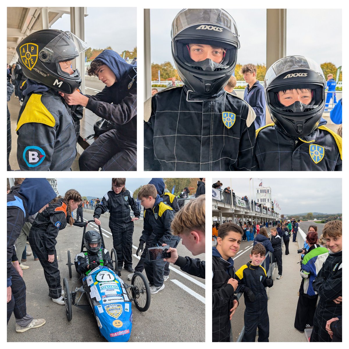 MrsMoffatDT's tweet photo. Good news from @GoodwoodMC! 🤩🏆Our #STEMClub team @AldermanHigh had an amazing time at the @Greenpowertrust International Final -and won the Ford Engineering Award 2025! 🏆👏Huge thanks to @norfolkcf, @wells_carnival, @holkhamestate & @SandersCoaches for your support!💡#aphsdt https://t.co/8LkfwBP6jk