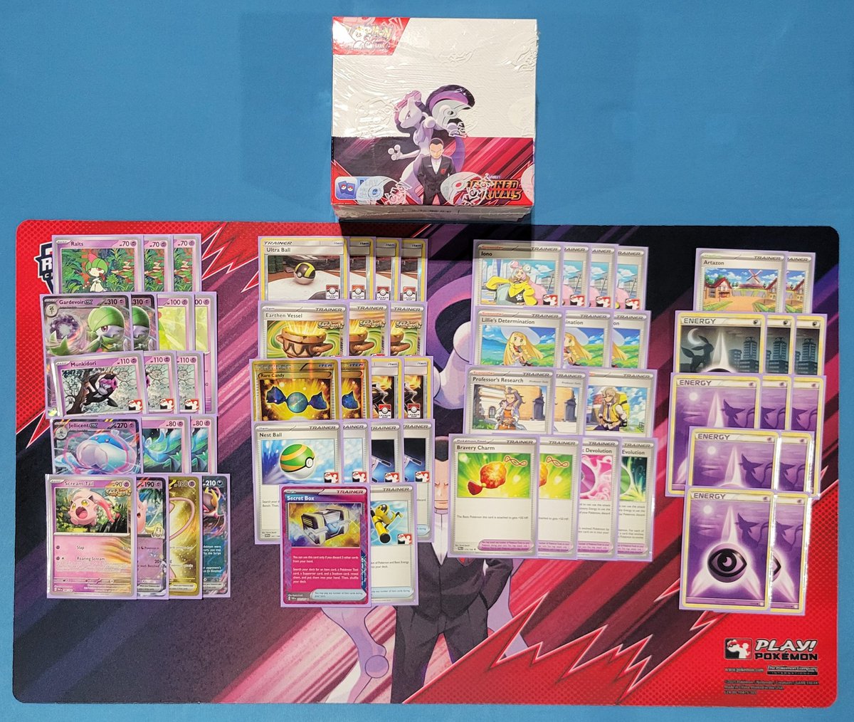 Top 64 at Milwaukee with Gardevoir! There's nothing crazy about the list. Shoutout <a href="/Ian__Robb/">Ian Robb</a> and <a href="/hegstertcg/">Ethan Hegyi</a> for playing Same 59.

I have somehow finished exactly Top 64 at all FOUR Milwaukee Regionals post-Covid. Surely I'll convert eventually!