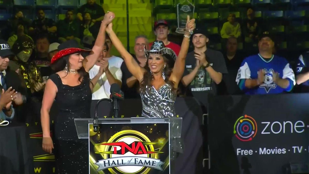 From the very start to now. Congrats, <a href="/MickieJames/">Mickie James~Aldis</a>! #HardcoreCountry #FreakinLegend #VAsFinest #TNABoundForGlory