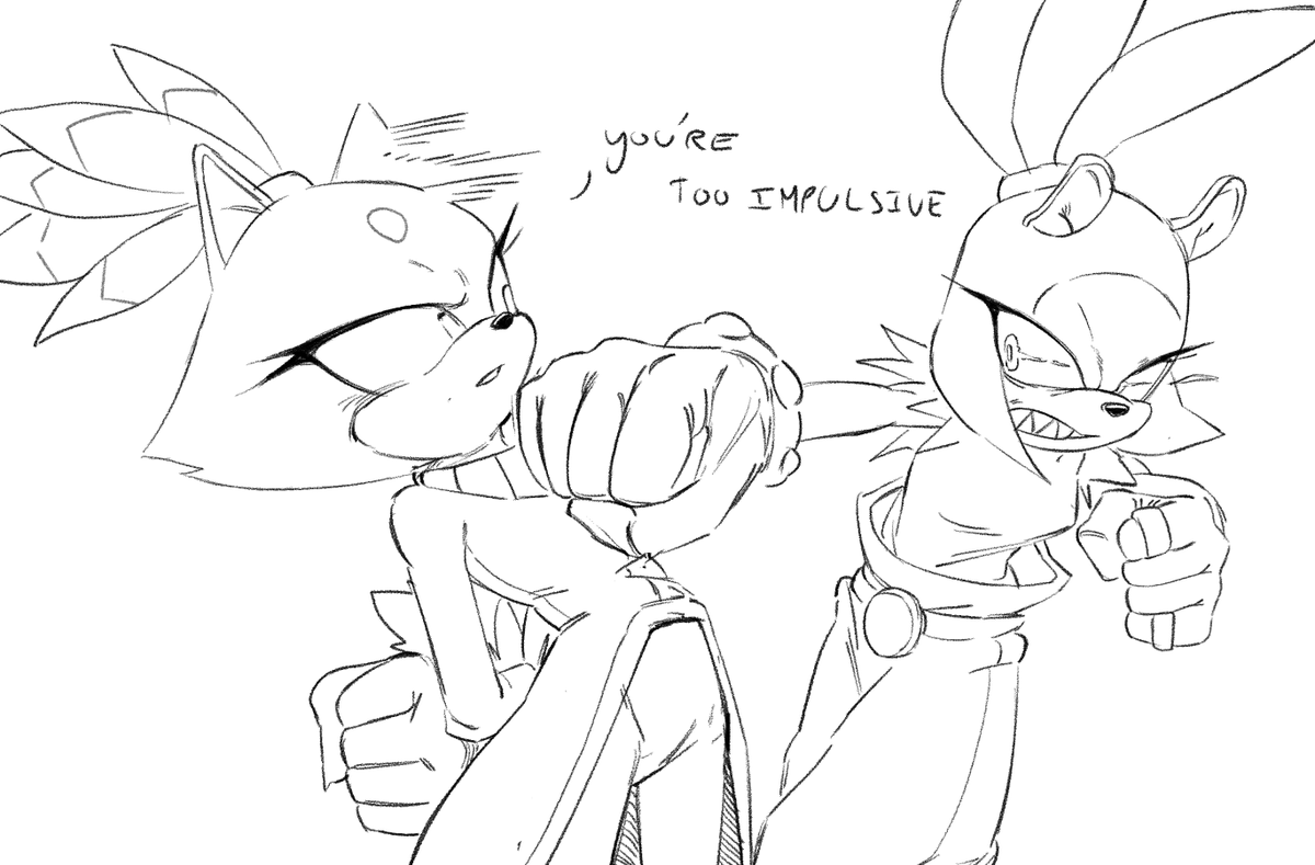 Night doodle idea. Might do a little comics 