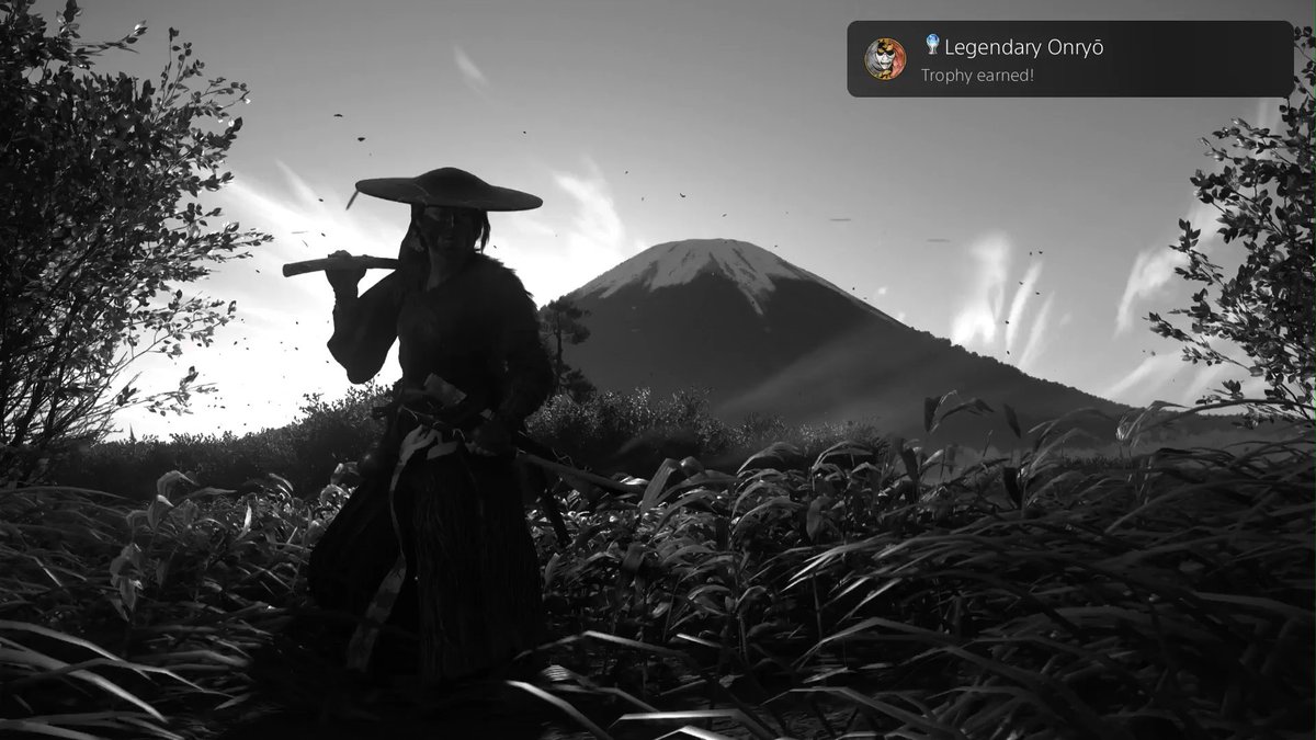 Ghost of Yotei by <a href="/SuckerPunchProd/">Sucker Punch Productions</a> became platinum trophy no. 700 &amp; overall trophy no. 32,500!

Another fantastic game from Sucker Punch!

#PS5 #PS5Share #TrophyHunter