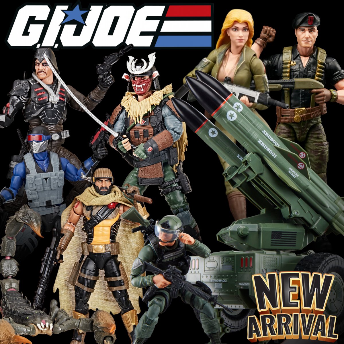 nerdzoic's tweet photo. Tons of New GI Joe have recently arrived! Round Out Your Collection Today! https://t.co/NoPNo6BU68 https://t.co/51HU9rCHNp