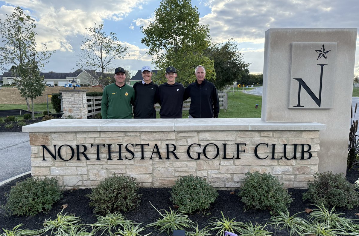⛳️ | Ready-to-go. A great + productive day of practice comes to a close. Evan will get things goin’ tomorrow at 10:40AM at The NorthStar Golf Club.

Looking forward to a great couple days for our guy. See everyone at the course tomorrow morning!