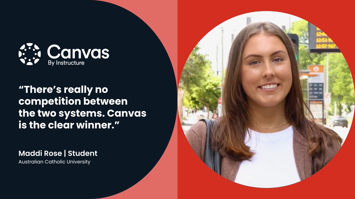 Canvas_by_Inst's tweet image. Maddi’s college journey was entirely online, and with #CanvasLMS, she stayed connected, joined discussions, and accessed content anywhere.
 
👉 Discover her story here: bit.ly/48jYUsX
 
#EdTech #StudentVoices #Instructure