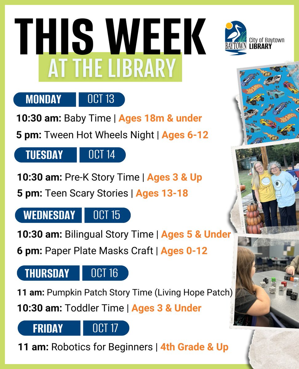 Baytown Library tweet media