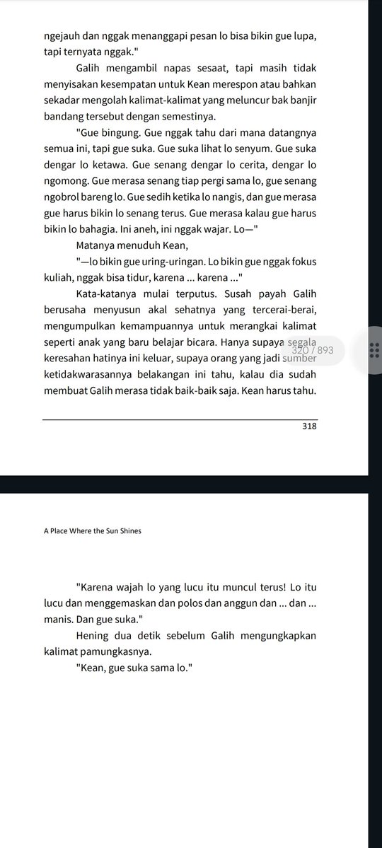 Rasanya kek pecah telor &gt;.&lt; aduh aku yg deg2an 🤌 lanjut ntar malem deh &gt;&lt;