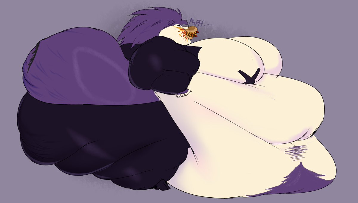 she was promised free stuff if she could empty the buffet