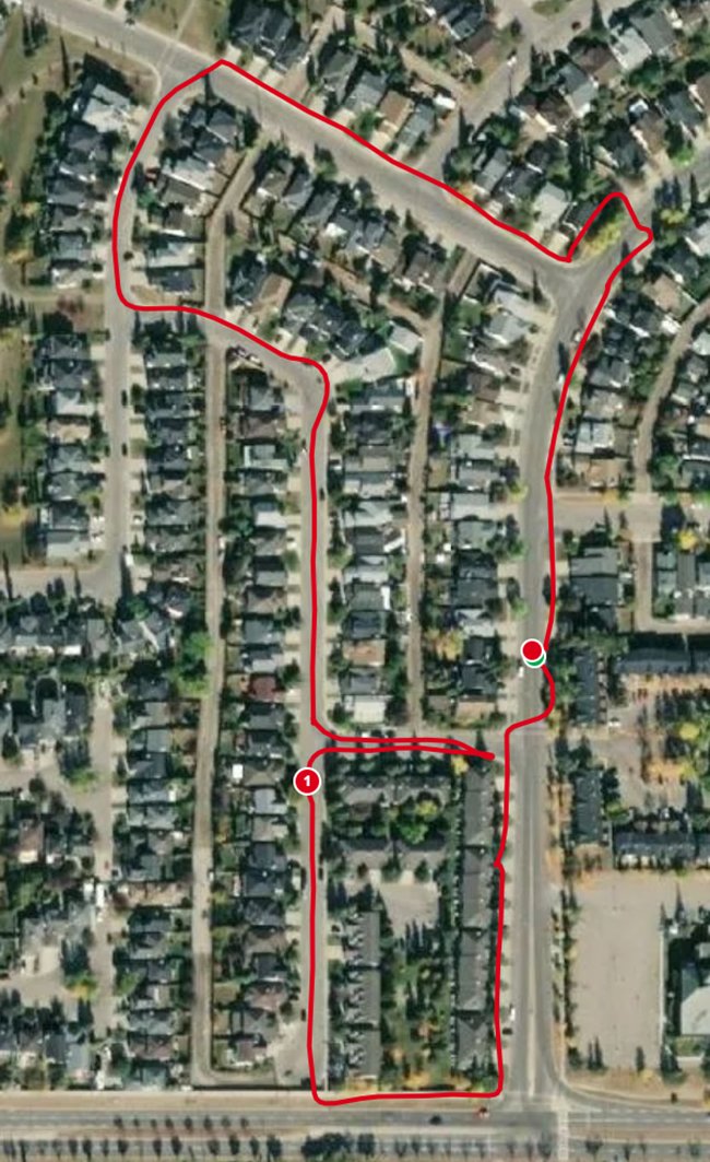 WalkingCalgary's tweet photo. Took a walk today with a windchill for the first time since April 3rd. It was just a short walk in #Millrise, long enough to stretch our legs.
https://t.co/1GWKJbLpJW
Distance: 1.37 km Duration: 19:05 min
#Calgary #yyc https://t.co/o9OyEzYSBm