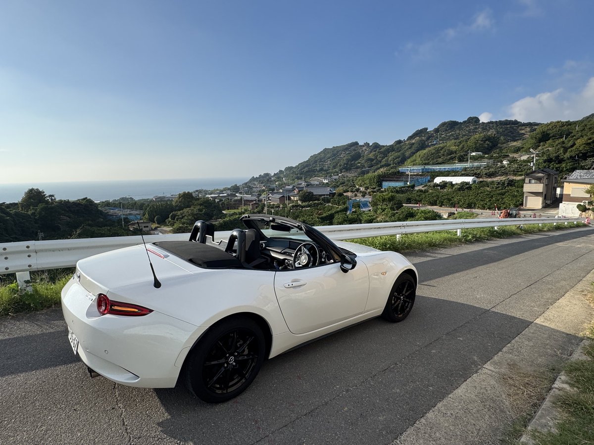 ロードスターで瀬戸内海✌️