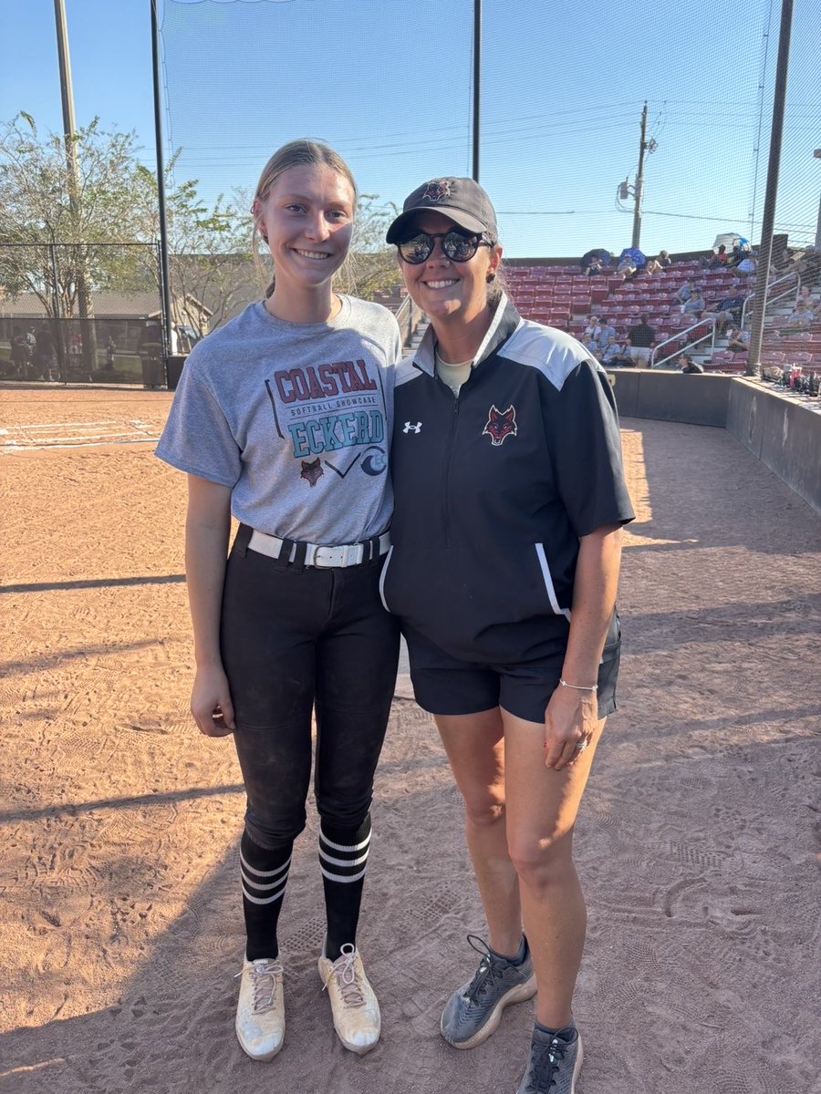Had a great day at the Coastal/Eckerd Softball Showcase! Very thankful for the opportunity to get some reps in and get some great feedback! <a href="/coastalsouthsb/">Coastal South Coyotes Softball</a> <a href="/EckerdSoftball/">Eckerd Softball</a>