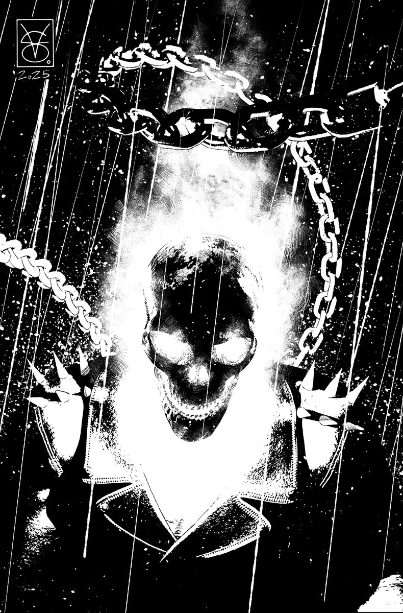 Digital study for a Ghost Rider commission.
yeah, someone asked me to do some rainy characters after the last ones I posted. 💪
#ghostrider #Marvel