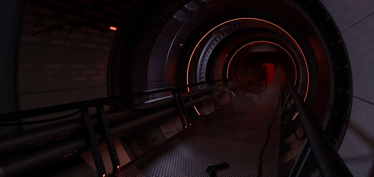 WheatyP's tweet image. Finished this sci-fi tunnel piece in 3 afternoons—polished! Hiring world designers? Check it out! 🚀 #GameDev #3DArt #WorldDesign #Blender #IndieDev #ConceptArt #SciFiArt