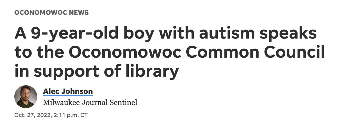 jnorcr's tweet image. This same media outlet is promoting a MAGA candidate for mayor of #Oconomowoc who actually did try to censor and restrict books in the public library. 
jsonline.com/story/communit…
2/2
#fREADom #Wisconsin #StopMAGA