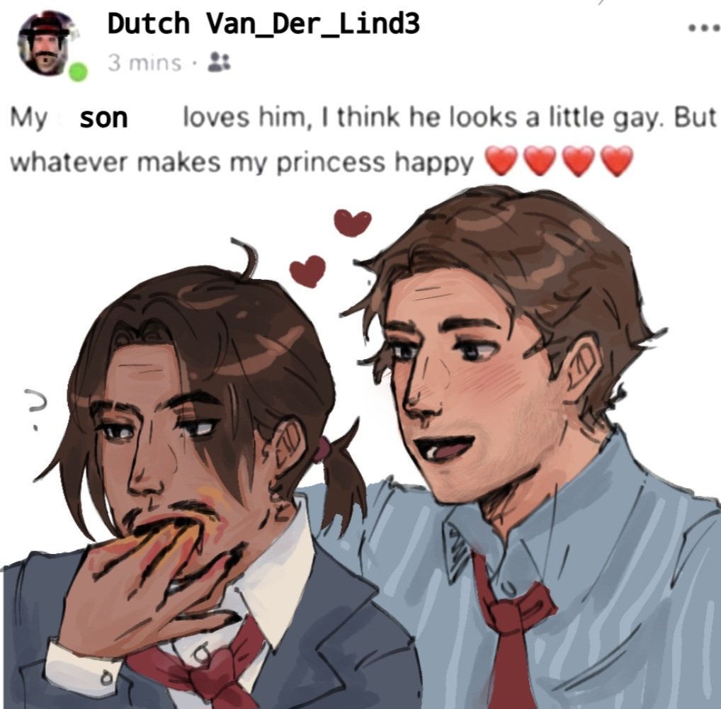 Modern AU... They are eating burgers.
#javiarthur
