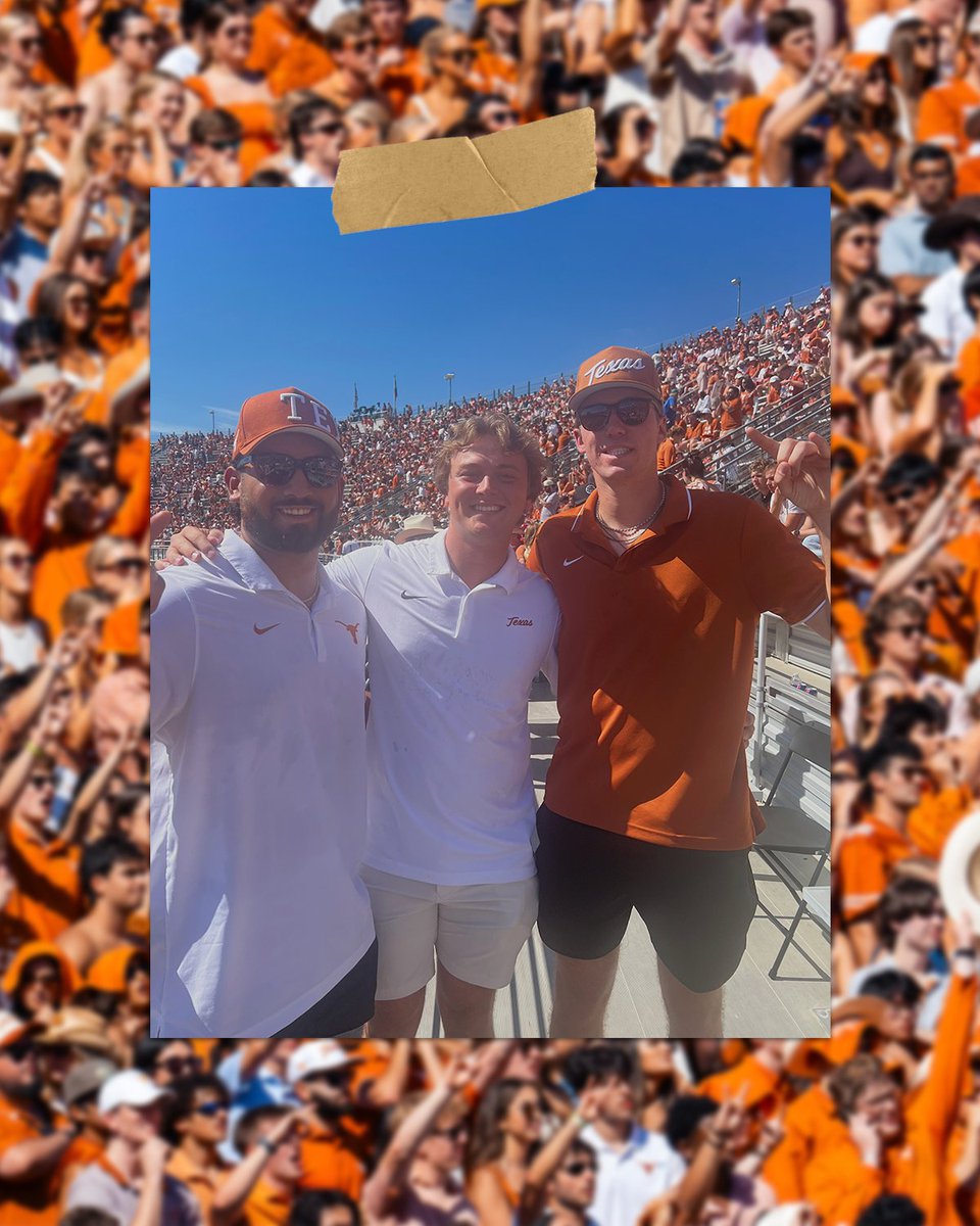 a golden kind of weekend with <a href="/TexasFootball/">Texas Football</a> 🤘

#HookEm | <a href="/TexasLonghorns/">Texas Longhorns</a>
