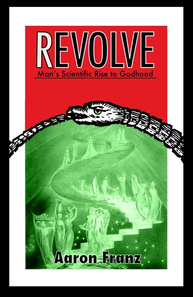 Franzimulation's tweet photo. Want to understand the occult side of AI, transhumanism, emerging technology? Read my book, Revolve: Man's Scientific Rise To Godhood. I promise that its better than a San Francisco lecture about scary demons. https://t.co/zkzh326mAD https://t.co/YBubyELKQ3