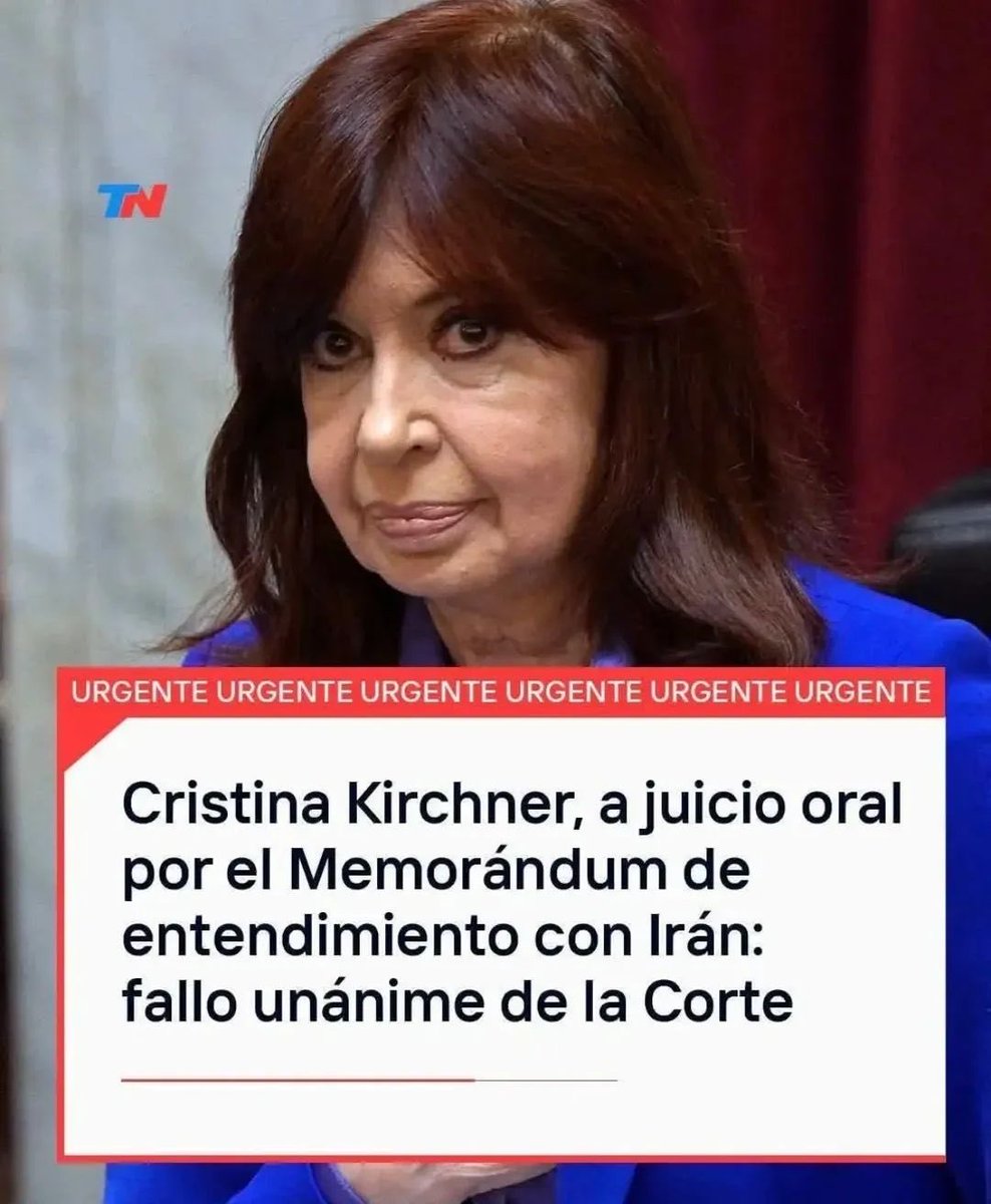 La presidente más corrupta de la historia muy pronto será recordada también como una traidora a la Patria.
Encubrió la muerte de 85 personas, 300 heridos y un fiscal “suicidado”.

#KirchnerismoNuncaMás