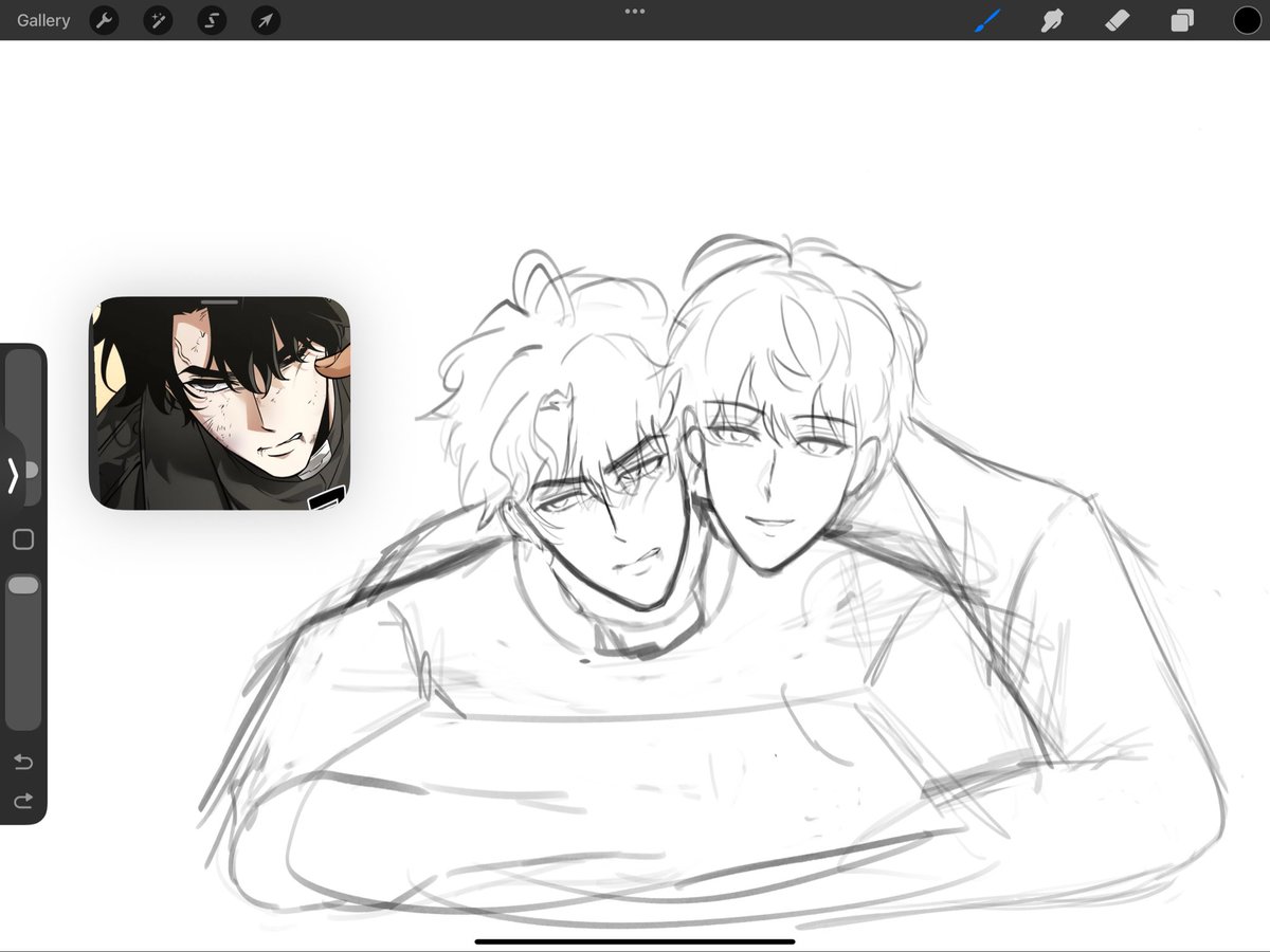 jjulljulyy's tweet image. New Dokjoong wip
I haven’t drawn for like a month and now I’ve lost all my drawing ability
