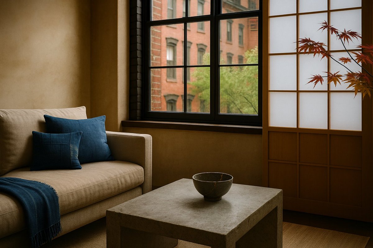 In late medieval Japan, wabi-sabi took concrete form through the tea ceremony. Townsman tea masters Murata Jukō (1423–1502) and Takeno Jōō (1502–1555) rejected opulent Chinese wares and shaped wabi-cha—Zen-inflected, austere simplicity. #WabiSabi #WabiCha #Zen