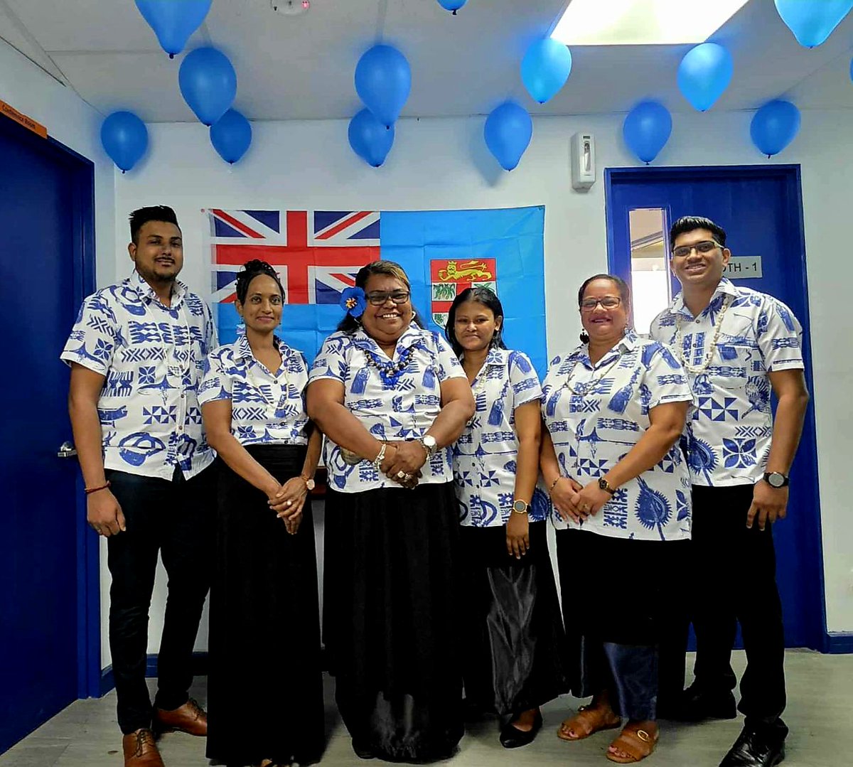 housing_authori's tweet image. #HousingAuthority proudly marks Fiji’s 55th Independence Anniversary! 🇫🇯💙
Staff celebrated in a sea of blue with a traditional lovo lunch and cake-cutting — honouring 55 years of peace, unity &amp;amp; progress for our beautiful Fiji! 🌺
#FijiDay #Fiji55 #TeamHA
