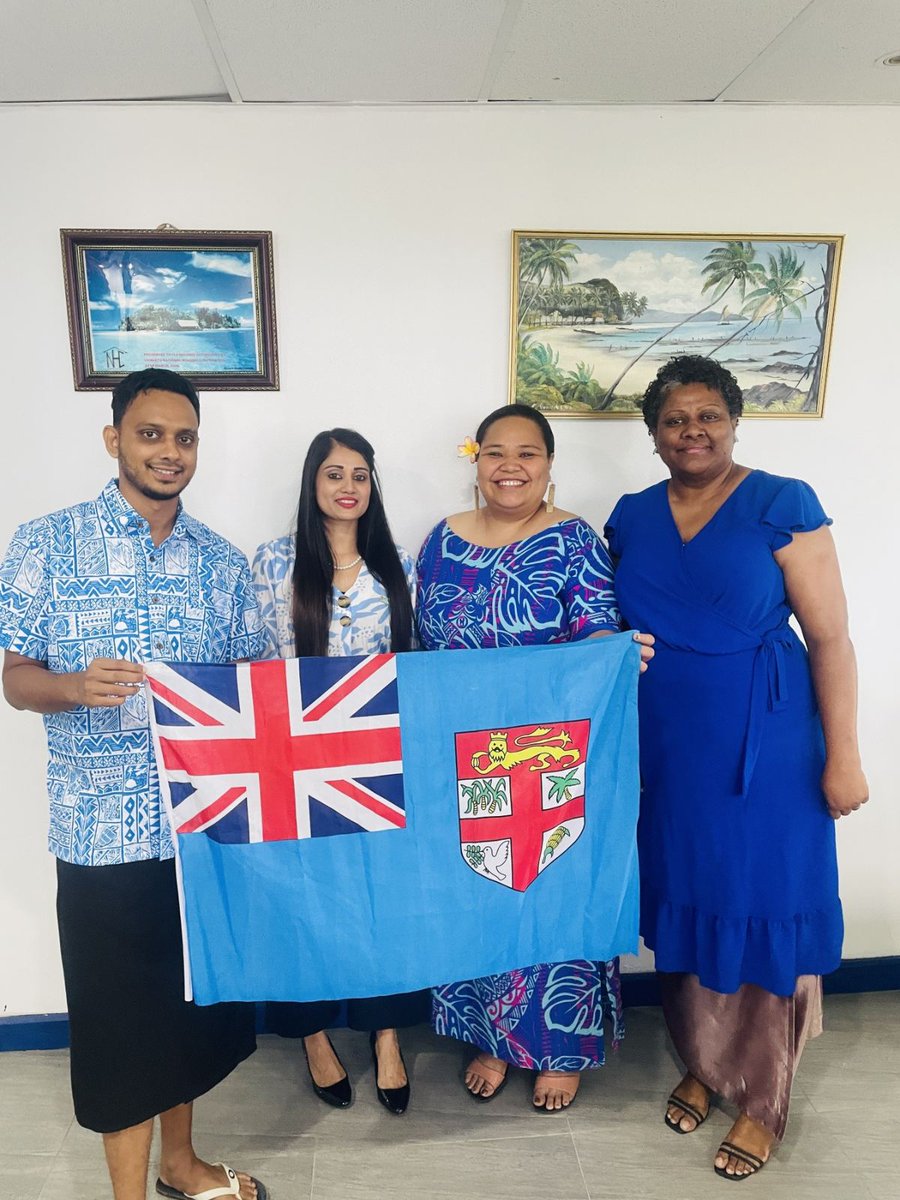 housing_authori's tweet image. #HousingAuthority proudly marks Fiji’s 55th Independence Anniversary! 🇫🇯💙
Staff celebrated in a sea of blue with a traditional lovo lunch and cake-cutting — honouring 55 years of peace, unity &amp;amp; progress for our beautiful Fiji! 🌺
#FijiDay #Fiji55 #TeamHA