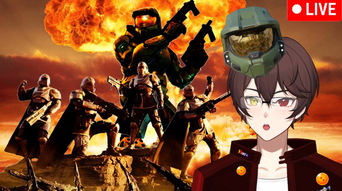 HELLDIVERS BUT MASTER CHIEF IS HERE!? the Boiz <a href="/TheRandomJuan/">ThatJuanStranger</a> <a href="/Killer_warp/">Killerwarp</a> <a href="/RedMaster787/">RedMaster</a>  and I are playing modded HellDivers 2 GET IN HERE!!