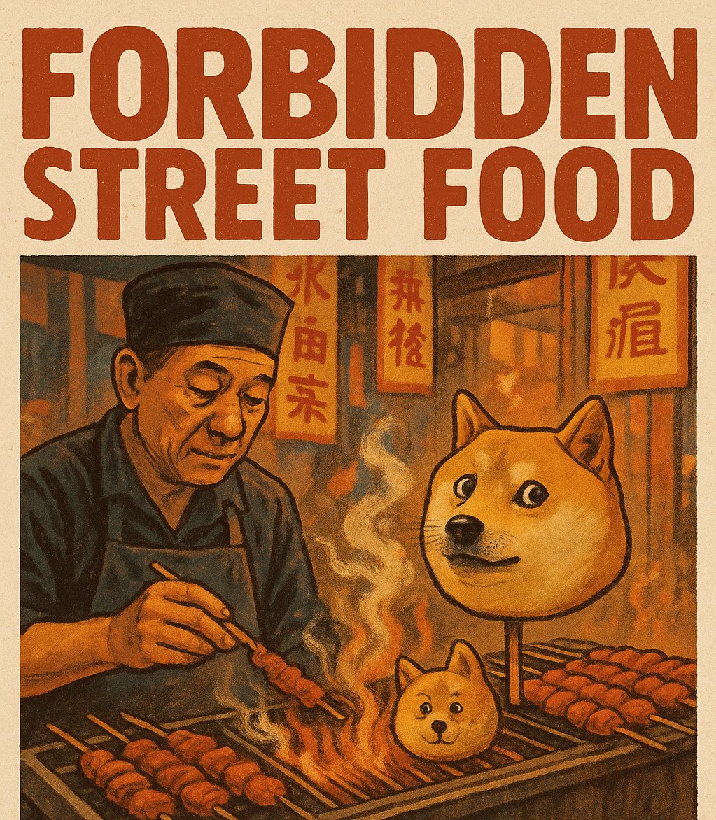 ShangDoge's tweet photo. Too hot for the menu 🌶️ 🥵 

Shanghai’s secret flavor — coming to the blockchain for the first time! 🧬

Taste the legend… if you dare! 🐕 🌭 

Repost &amp; drop your SOL addy ⬇️

#solanameme #memecommunity #airdrop https://t.co/tEb5eGlV0g