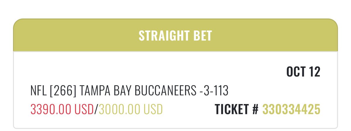 sharp_analysis's tweet image. 💰[3] Buccaneers -3