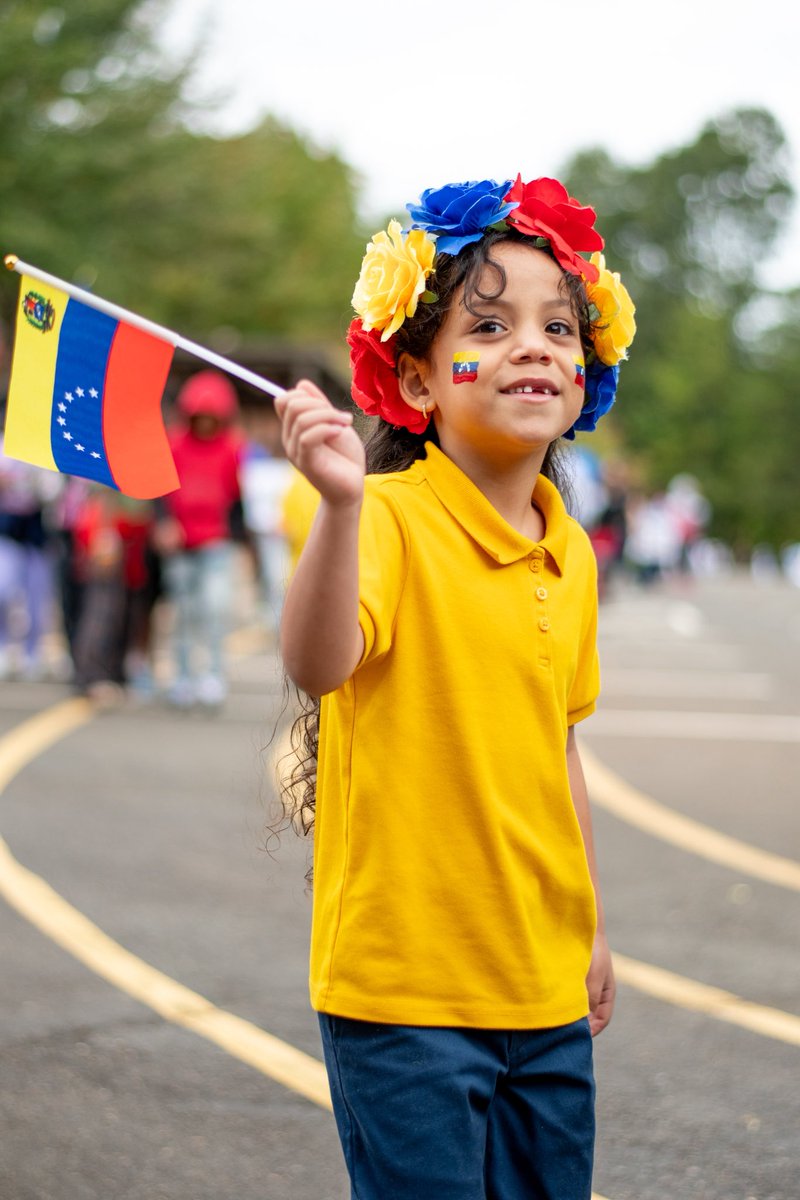 PinewoodEle704's tweet photo. On Friday, we hosted our first annual Hispanic Heritage Parade! Students, staff, and families came together to celebrate the rich cultures, traditions, and music of Hispanic heritage. It was a beautiful morning of pride, unity, and joy — we can’t wait to make this a tradition! https://t.co/CDDHzwfOJI