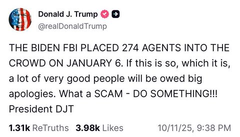 Why doesn't Donald Trump remember that he was President on January 6th, 2021?