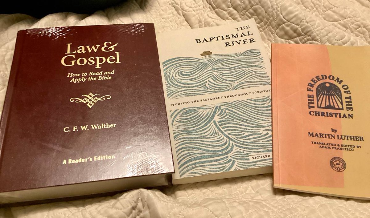 becomelutheran's tweet image. Mrs. Becoming Lutheran surprised me with some early birthday gifts