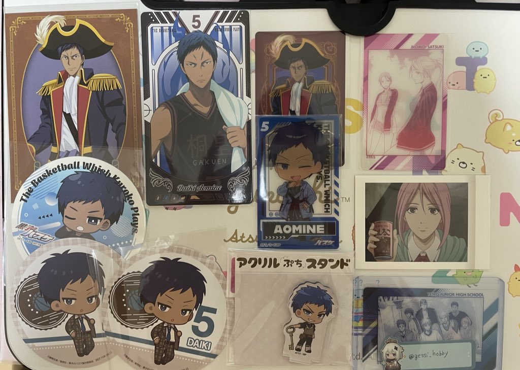 【交換/譲渡】黒子のバスケ 黒バス 中外 アニメイト eeo マルイ カミオジャパン 等

譲) 画像1-6
黒子 火神 日向 伊月 リコ 黄瀬 笠松 森山 緑間 高尾 青峰 桃井 紫原 氷室 赤司 黛 実渕 花宮

求)異種 中華街 (画像7)
or異種 その他 黒子 高尾 宮地 2号
or定価(特典200円/枚) +送料

⬇️続きます