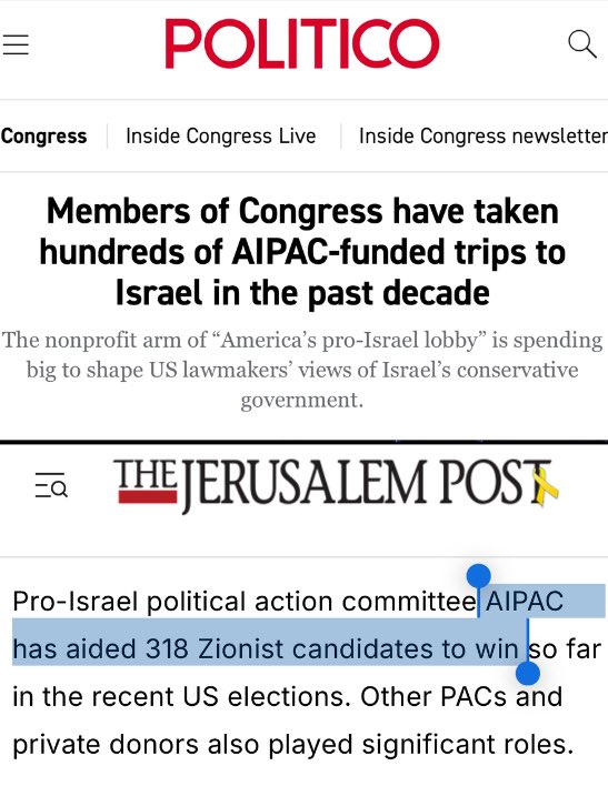 You’re “Israel only.”