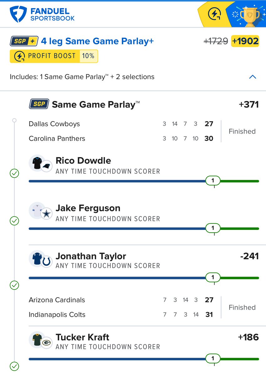 MattyChucks's tweet image. THE +1900 TD LAY IS GREEN ✅✅✅

We Also Cashed a +1300 in VIP ✅✅✅

25% Off Code Right Here Get All of em⬇️
dubclub.win/r/p/pri-z8duf/…