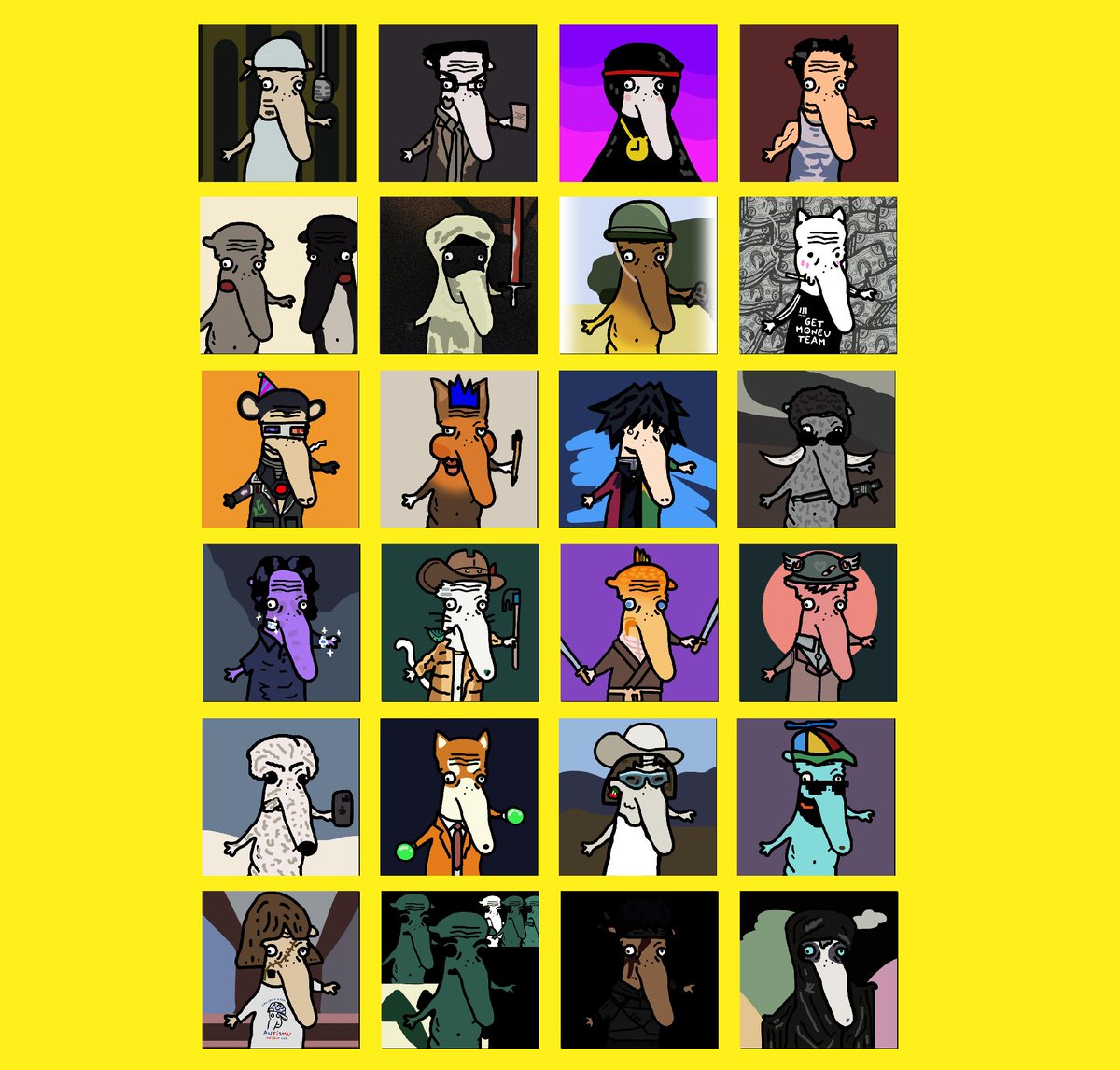 24 tokabu pfps within 3h, not badu.