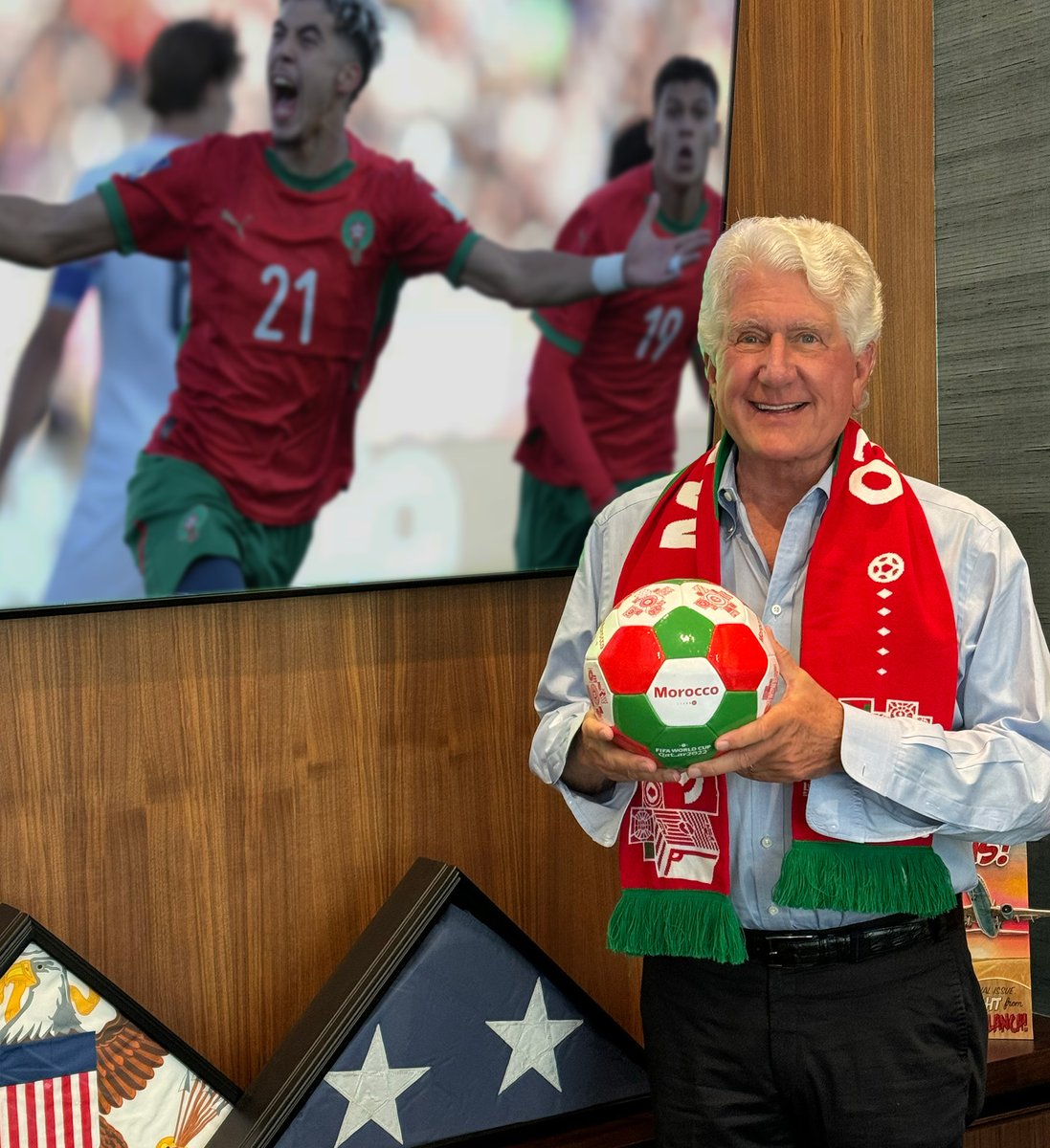 My two favorite teams played today.  Go Morocco!  Go Morocco!  Go Morocco!