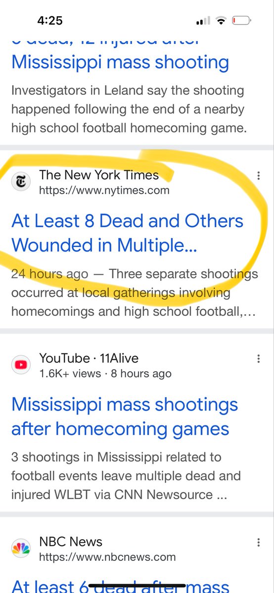 Mass shootings—6 dead, 20 hurt—took place Fri. night and Sat. am in the Miss. delta at events related to school homecomings. 

Q: Why no MASSIVE MEDIA COVERAGE, especially with the perp(s) still at large?

A: The demographics suggest the perp(s) and victims are most likely black.