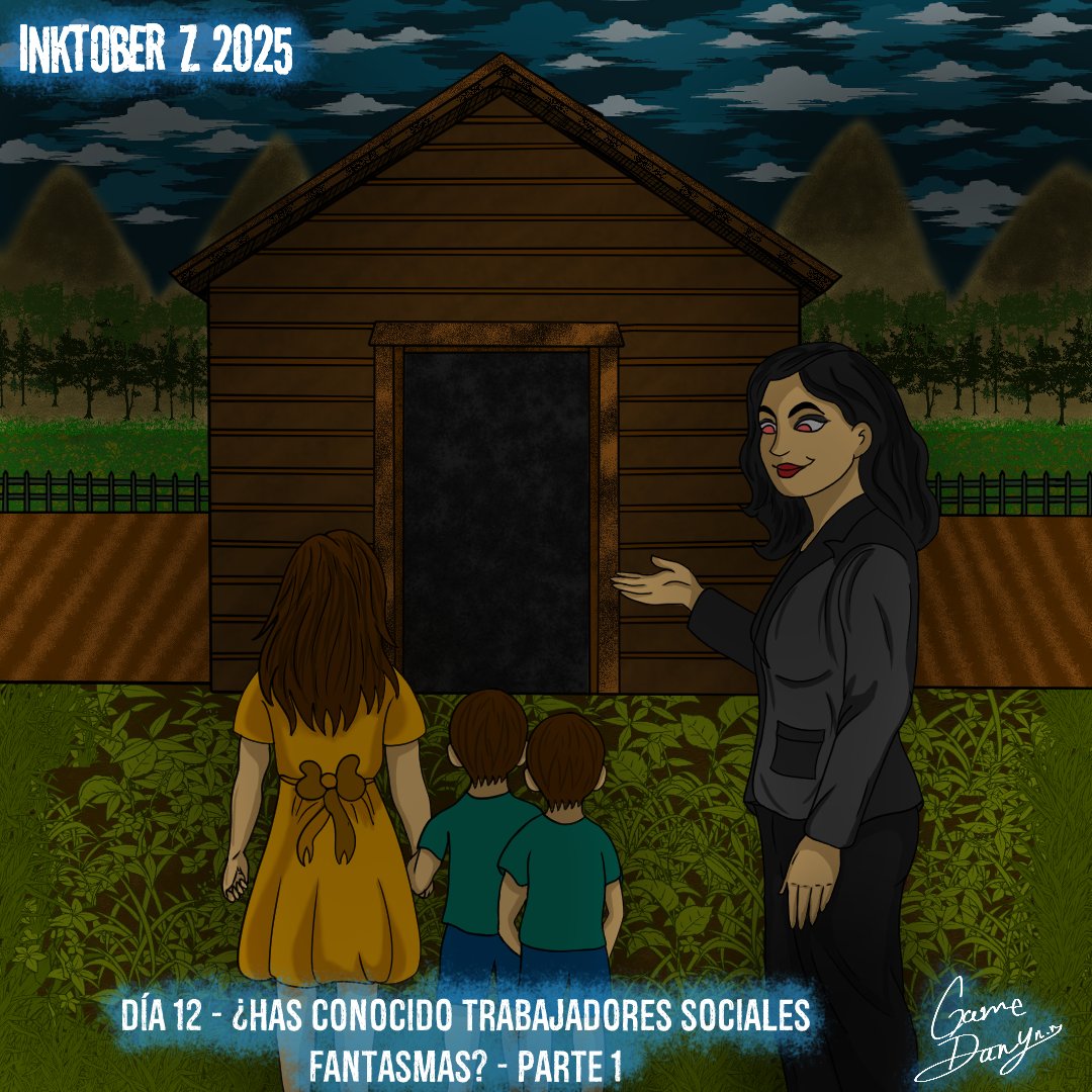 GameDanyOficial's tweet photo. Día 12 - ¿Has Conocido Trabajadores Sociales Fantasmas? Parte 1
@Ciudadano_Z2  #InktoberZ2025

#dibujo #draw #creepypasta #horroart #zombies #inktober2025 #inktober2025day12 https://t.co/fJWqVPntcB