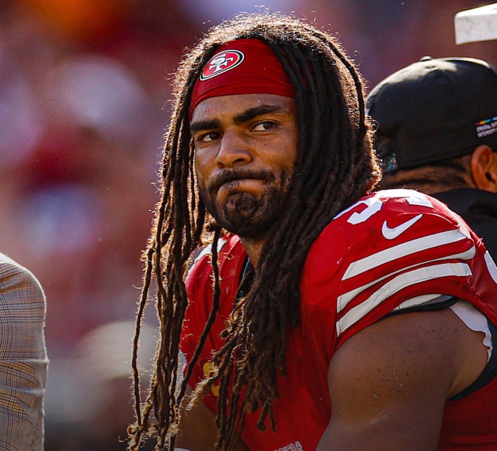 The #49ers just lost arguably their two best players — Nick Bosa and Fred Warner — to season-ending injuries before the midseason mark.

Absolutely insane to even process. 💔