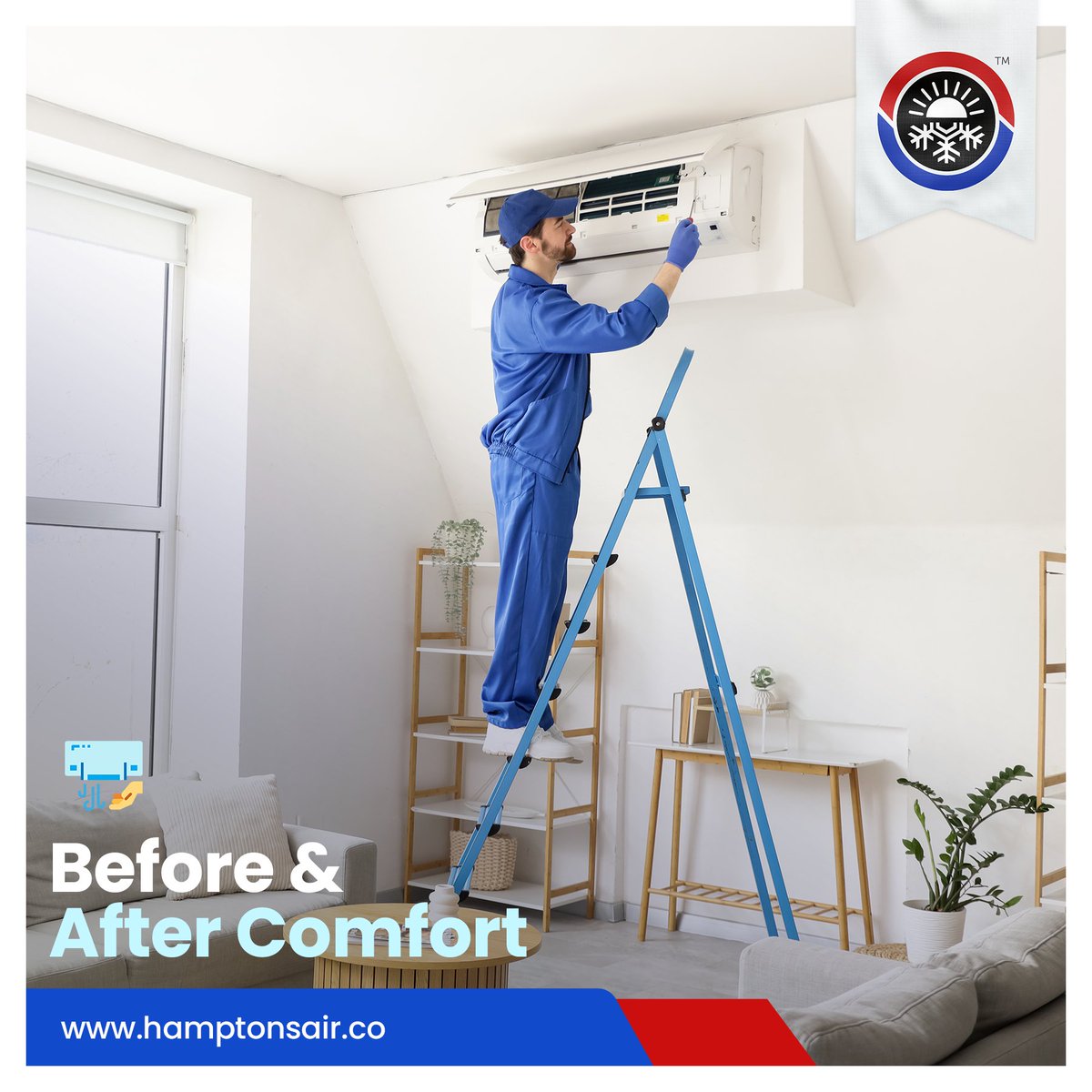 From inefficient system to warm and efficient home.   This is how we transformed this East Hampton house.