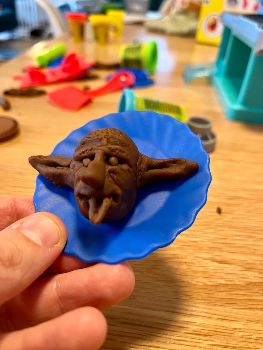 imkylelambert's tweet image. Dad! Will you play Play-Doh with me?

Sure!