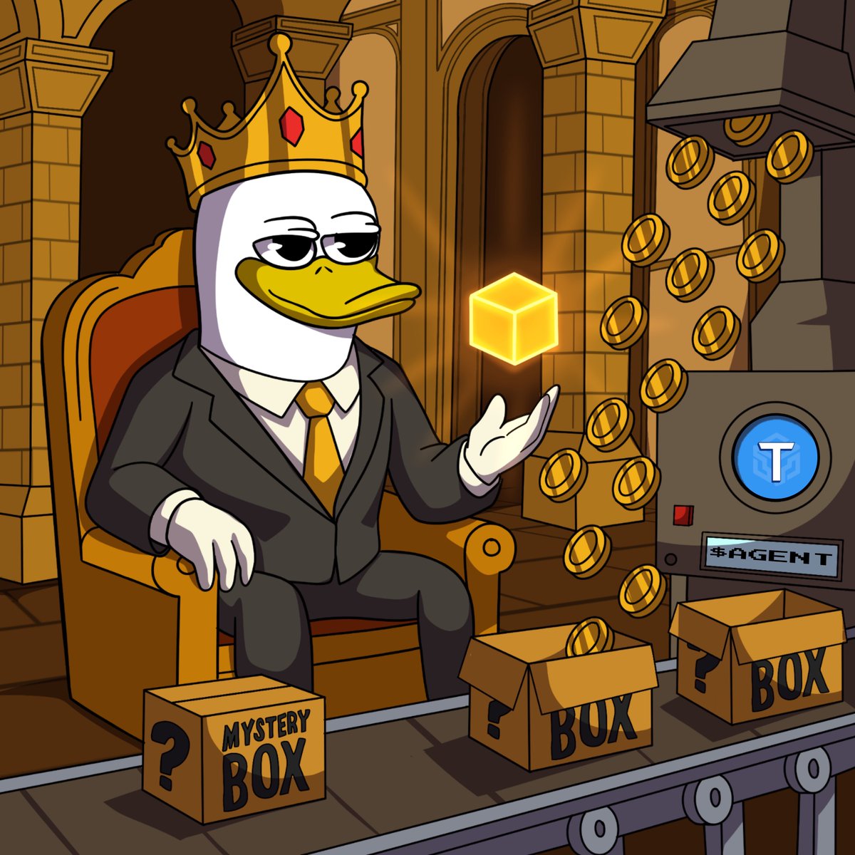 🚨New Partnership Announcement!    

To celebrate our continuing partnership with <a href="/agentic_t/">T</a> 
we’re giving away 42,069 $DUX total (that’s a lot of $ADA!) 💎💰

Here's how to enter: 

1⃣ Like and repost this post! ⬅️
2⃣ Tag 3 friends 🫡

 Winner will be announced in 24 hours! 🫡